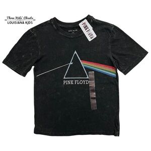 NEW Pink Floyd M (8) Kids The Dark Side of the Moon Prizm Shirt Rock Band Music